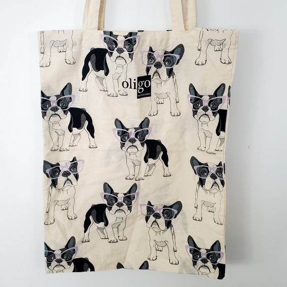 Dog Print Tote Bag - Picture 2 of 8